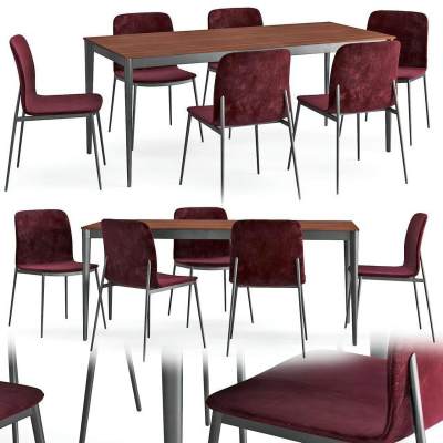 TABLE AND CHAIR TORINA NEWPORT